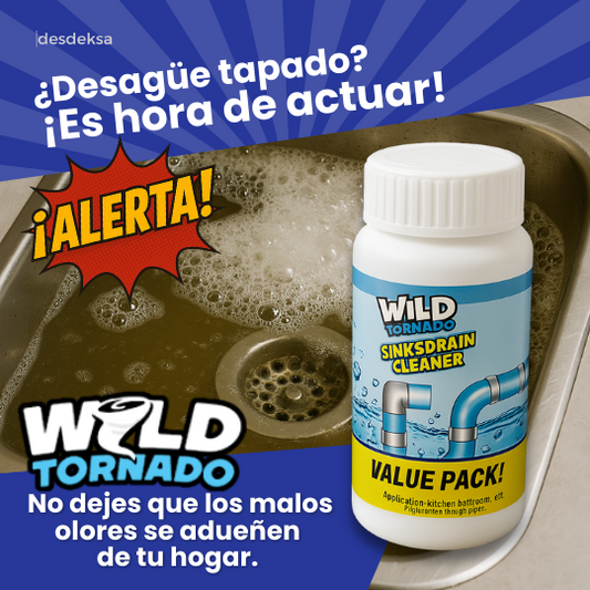 Destapador de Cañerías en Espuma de Acción Rápida