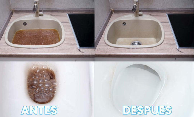 Destapador de Cañerías en Espuma de Acción Rápida