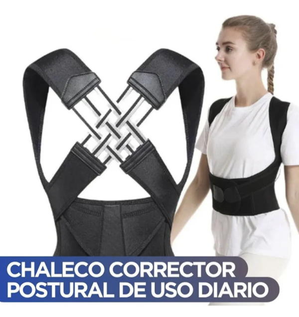 Corrector de Postura Cruzado Unisex