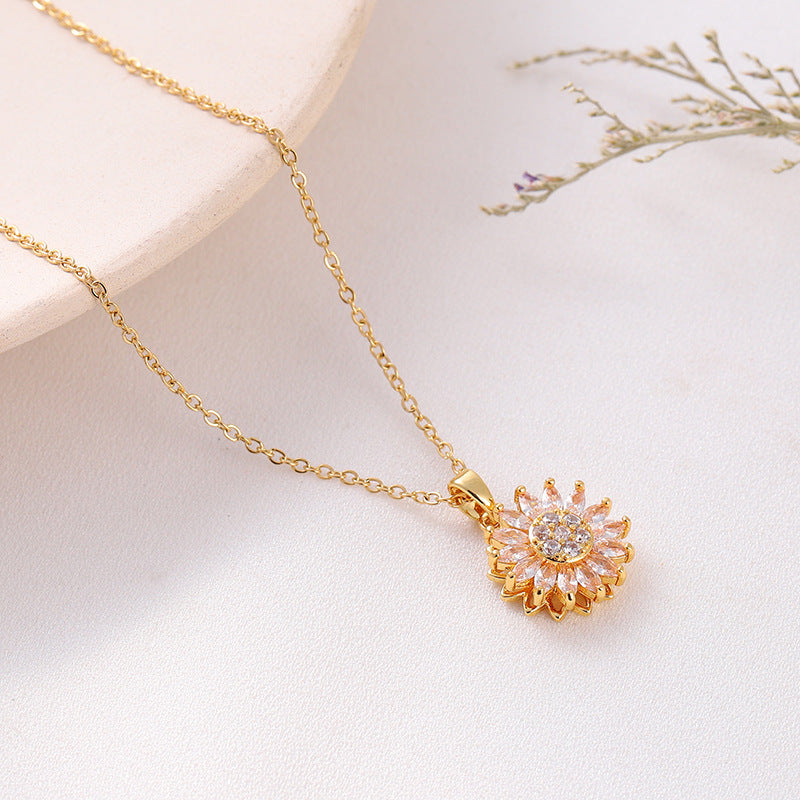 Collar Giratorio de Girasol
