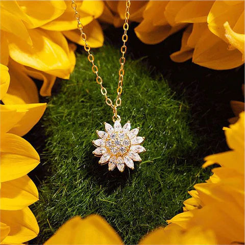 Collar Giratorio de Girasol