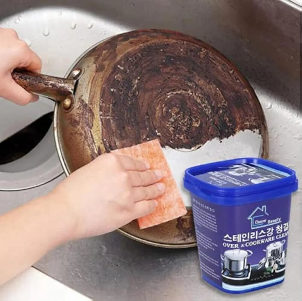 Crema Limpiadora y Pulidora Multiusos para Ollas