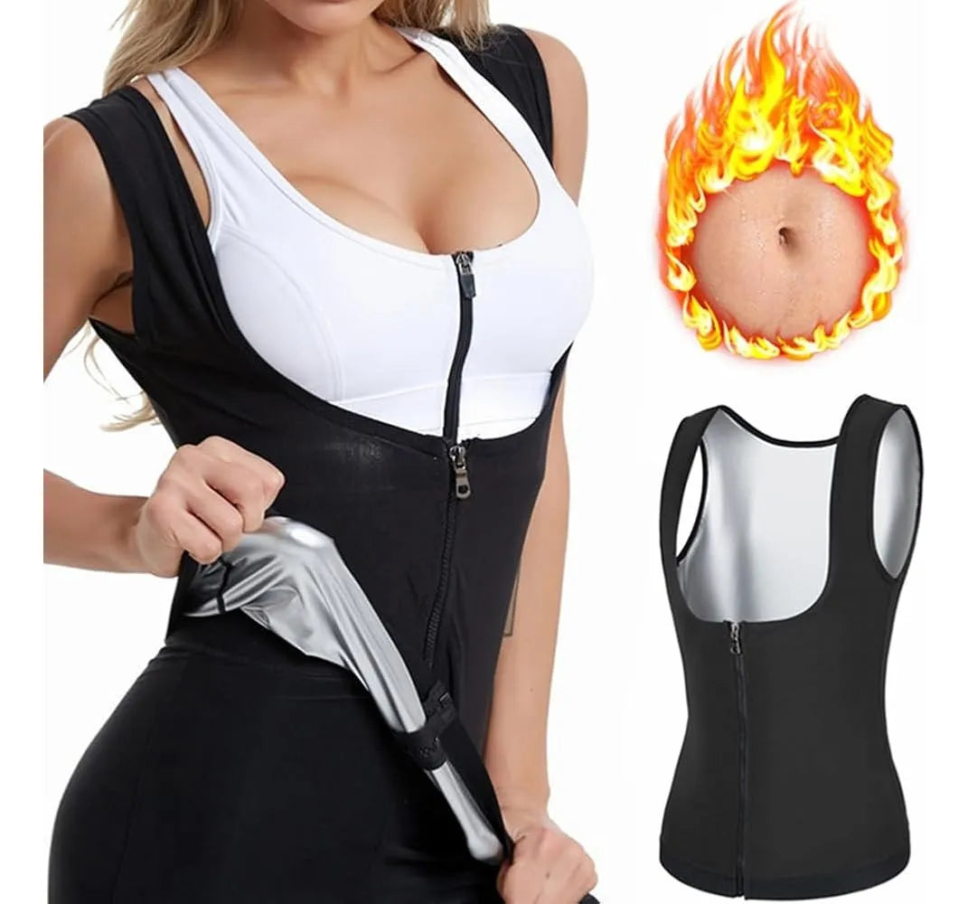 Chaleco sauna deportivo para mujer