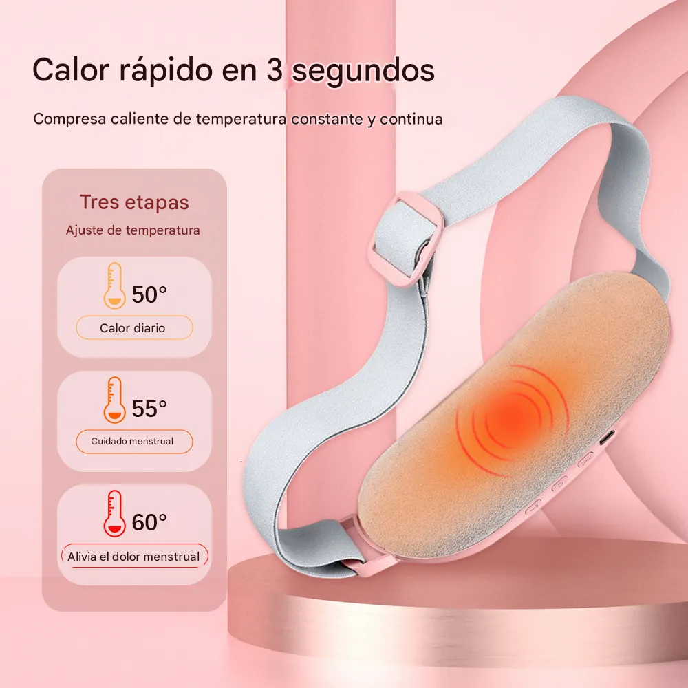 Cinturón Térmico con Masaje para Cólicos Menstruales