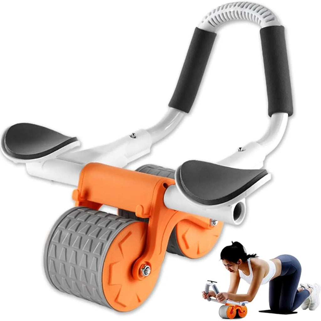 Rueda abdominal doble con rebote