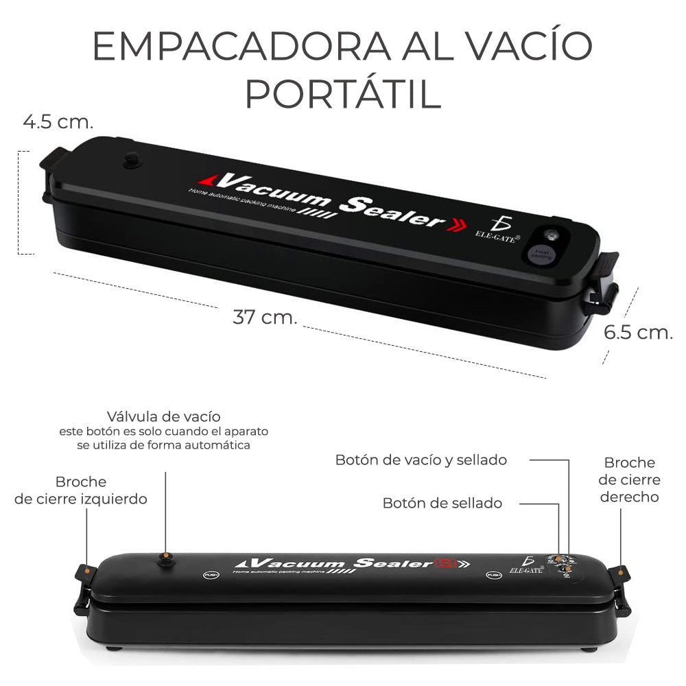 Selladora al Vacío Automática para Alimentos