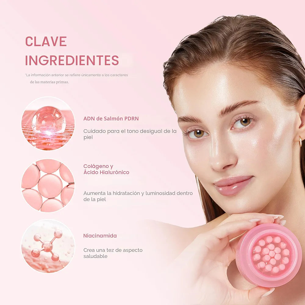 Crema Facial con Cápsulas de PDRN de Salmón