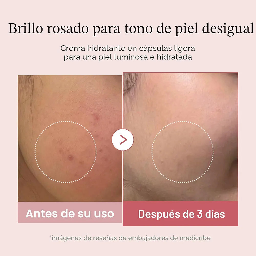 Crema Facial con Cápsulas de PDRN de Salmón
