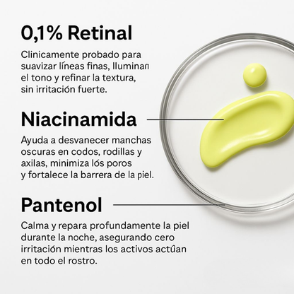Sérum Facial de Retinal Reafirmante