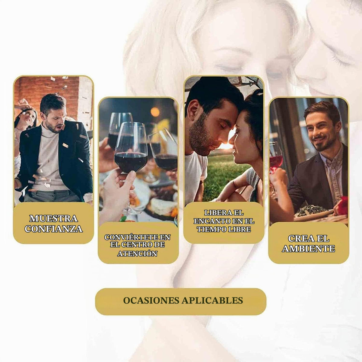 Perfume con feromonas unisex
