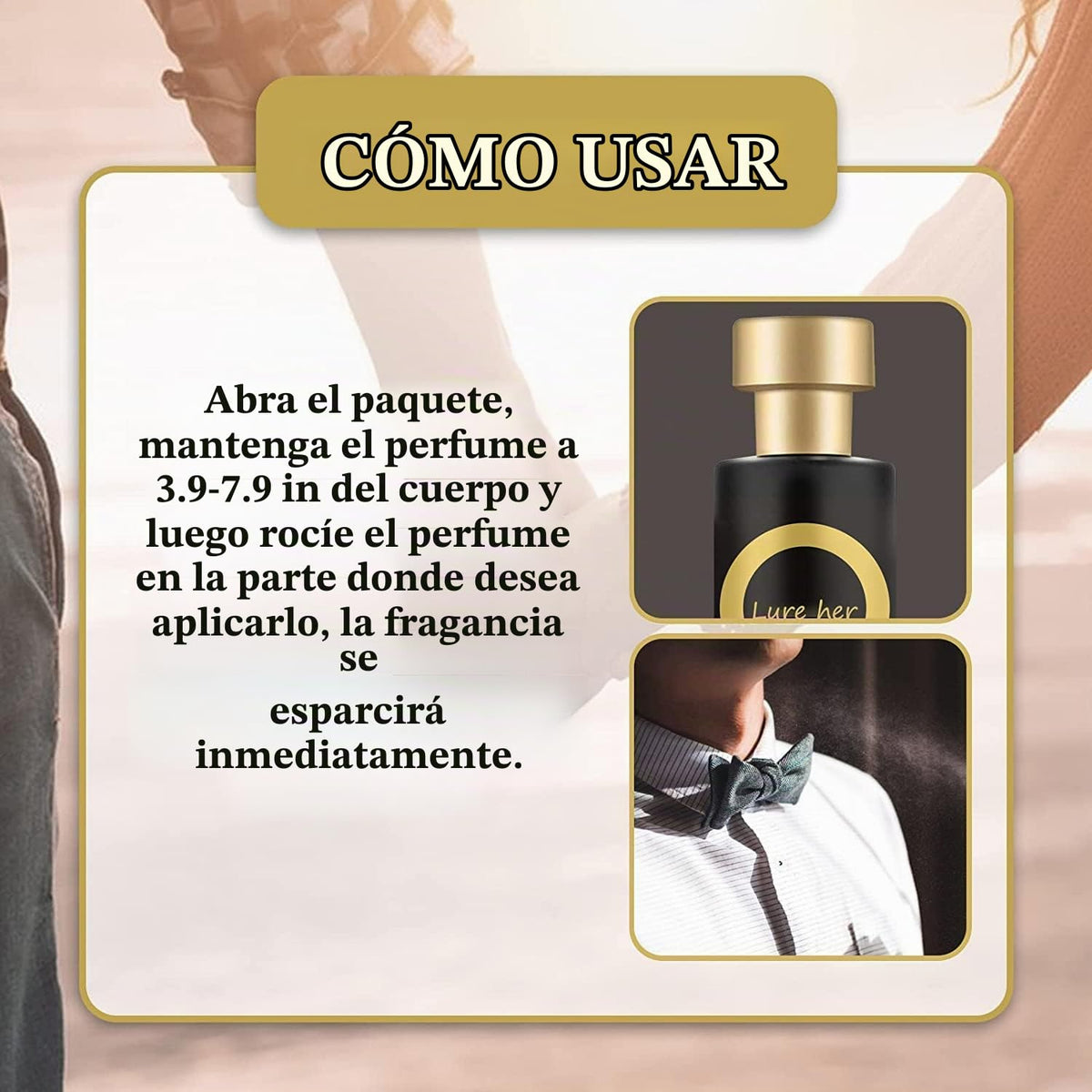 Perfume con Feromonas Unisex de Bolsillo