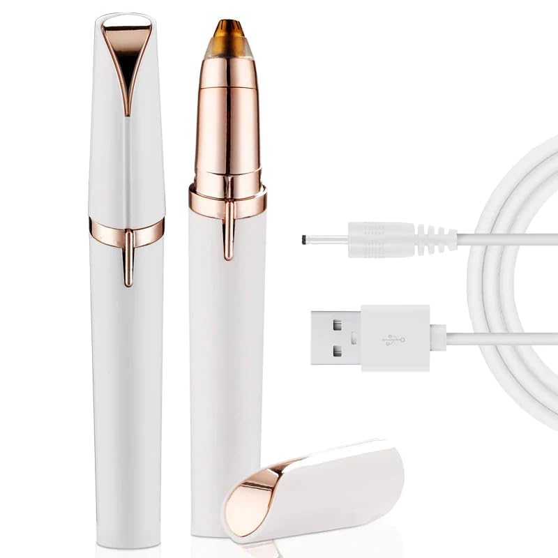 Depiladora Eléctrica de Precisión para Cejas y Rostro