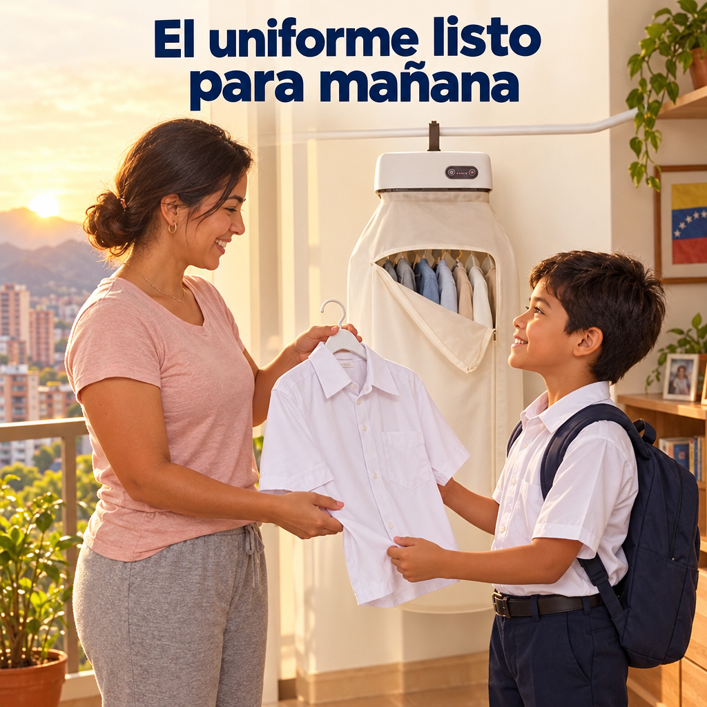 El uniforme listo para mañana