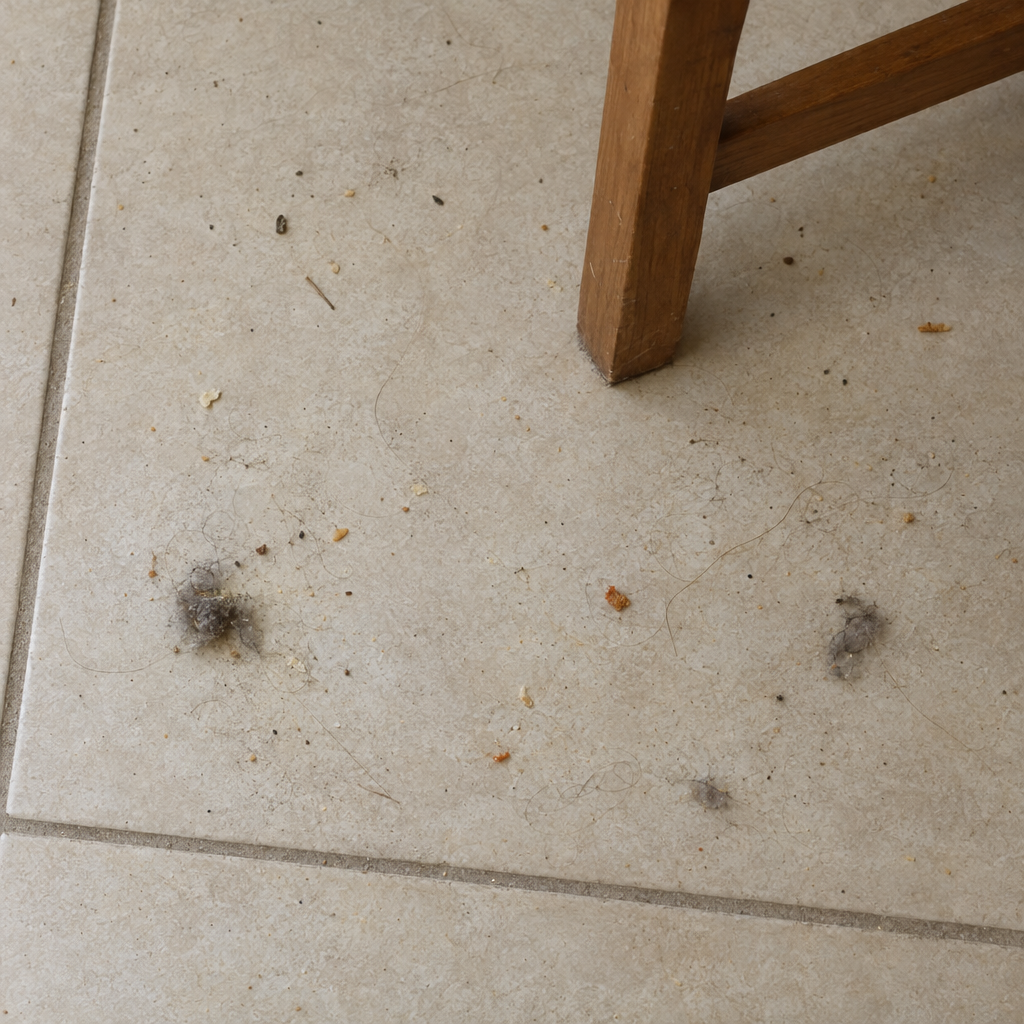 Antes - piso