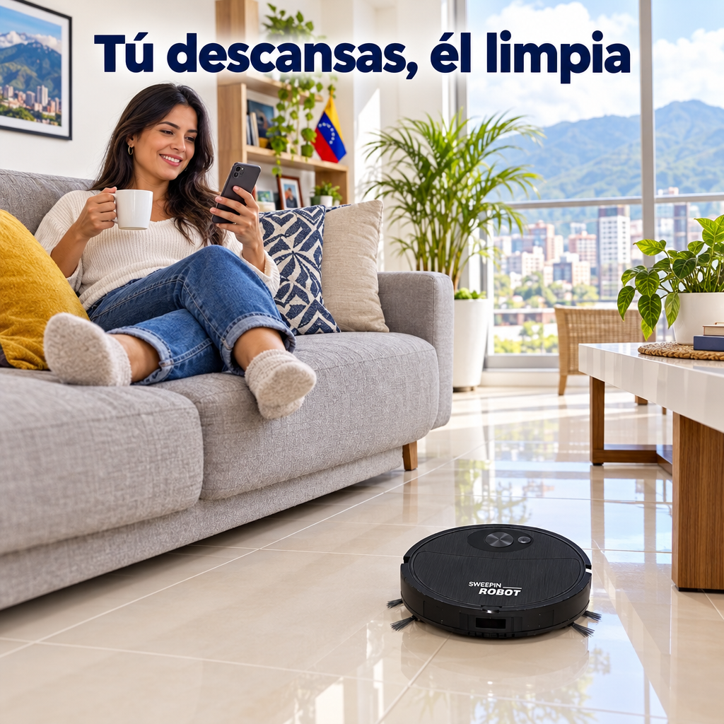 Tú descansas, él limpia