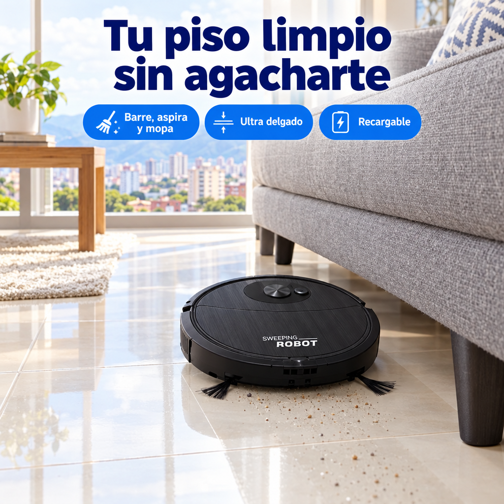 Tu piso limpio sin agacharte