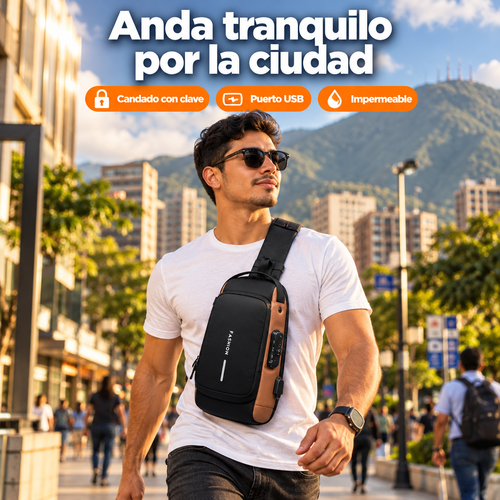 Anda tranquilo por la ciudad