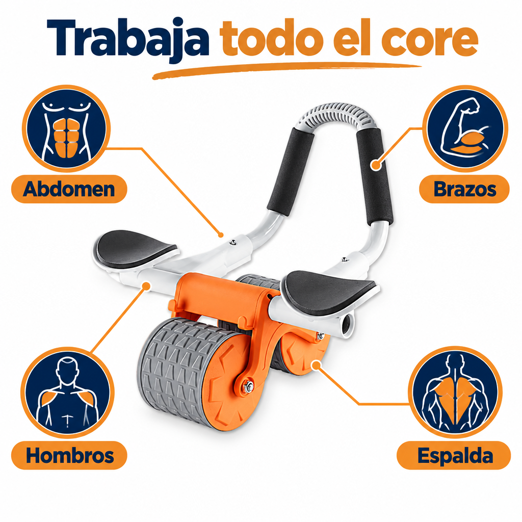 Trabaja abdomen, brazos, hombros y espalda