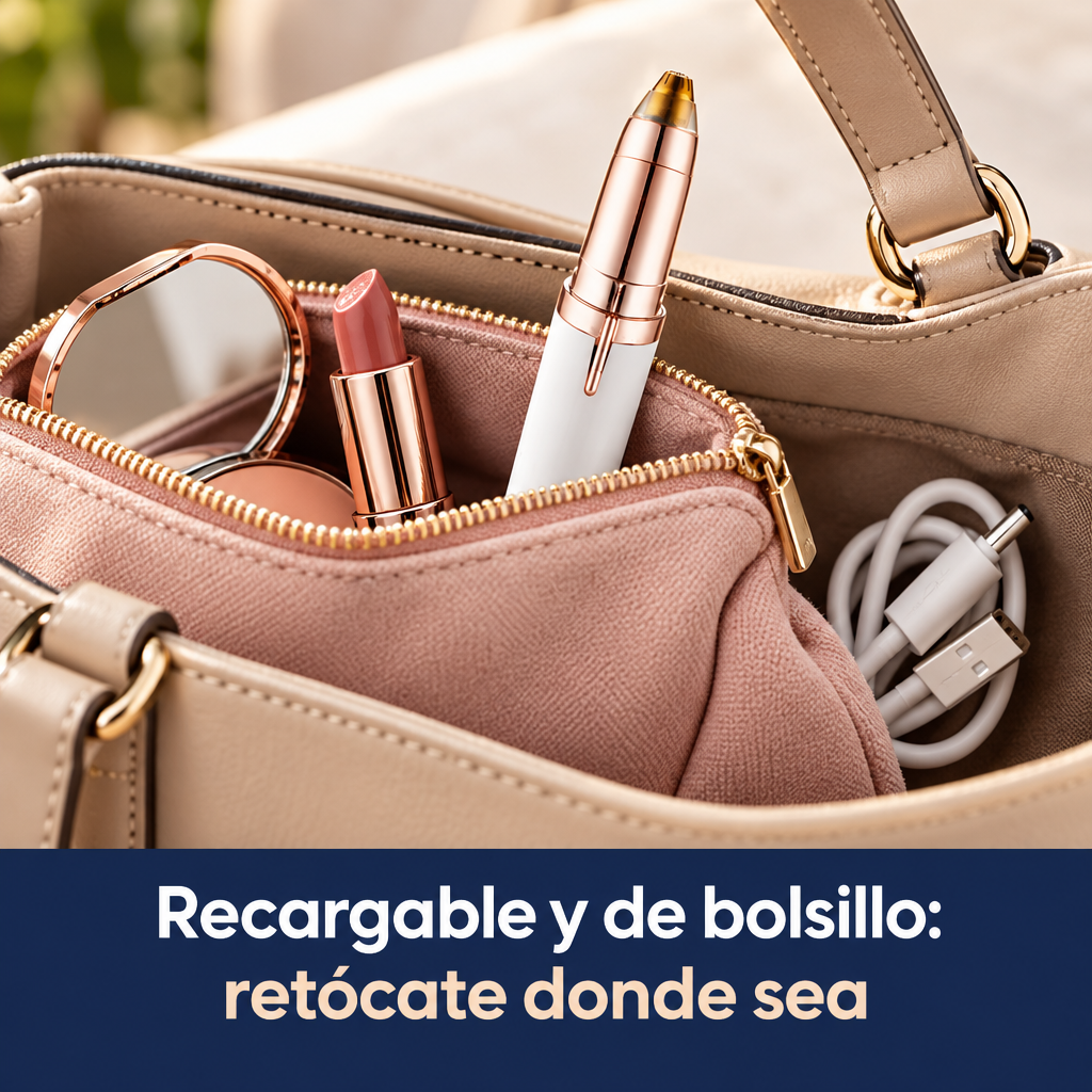 Recargable y de bolsillo