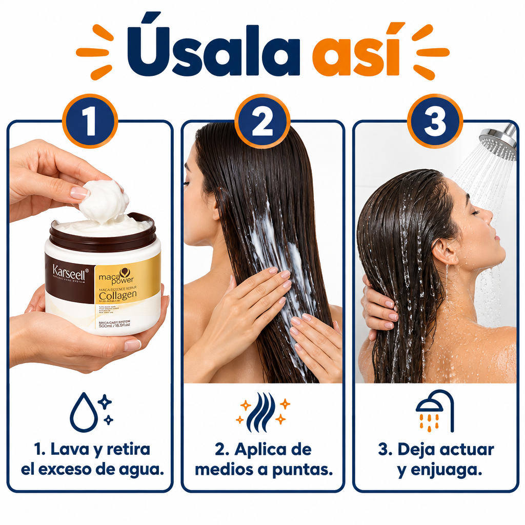 Cómo usar la mascarilla capilar