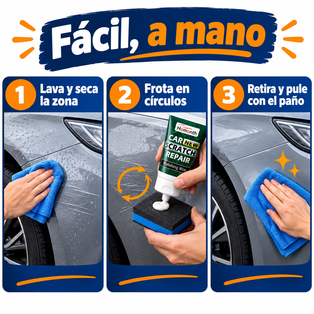 Cómo usar la pasta pulidora a mano
