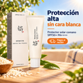 Protector solar coreano SPF50+ sin cara blanca