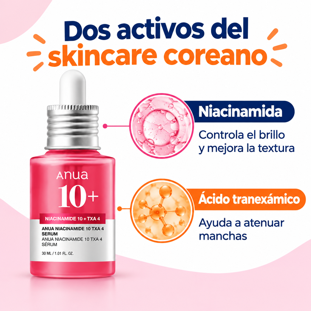 Niacinamida y ácido tranexámico