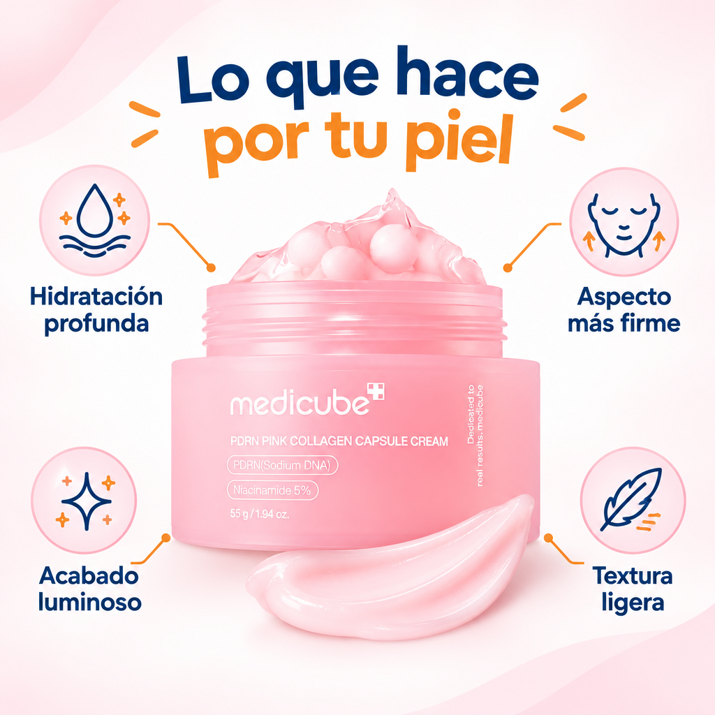 Hidratación, aspecto más firme y acabado luminoso
