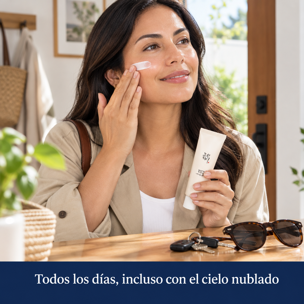 Úsalo todos los días, incluso nublado