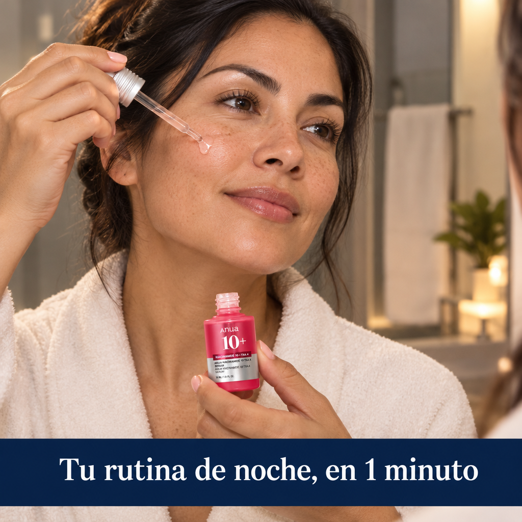Rutina de noche en 1 minuto