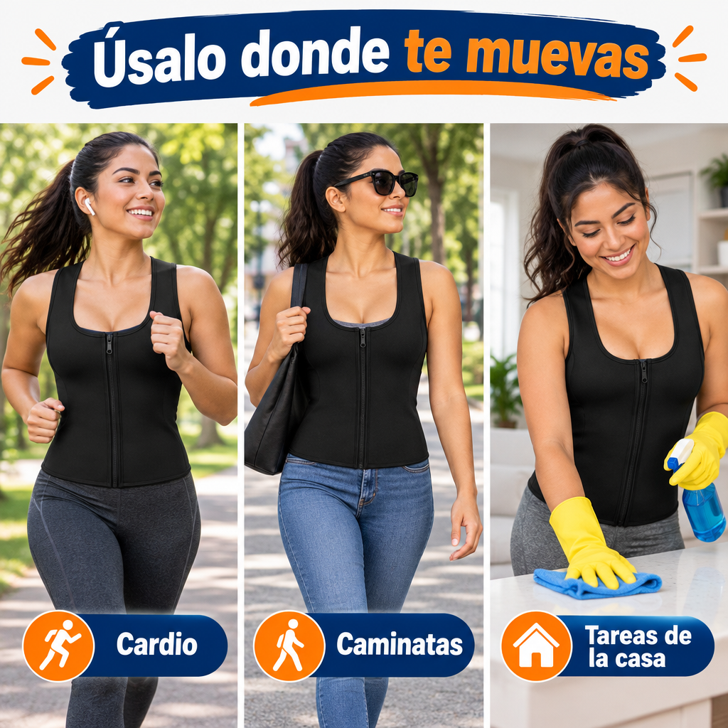 Para cardio, caminatas y tareas de la casa