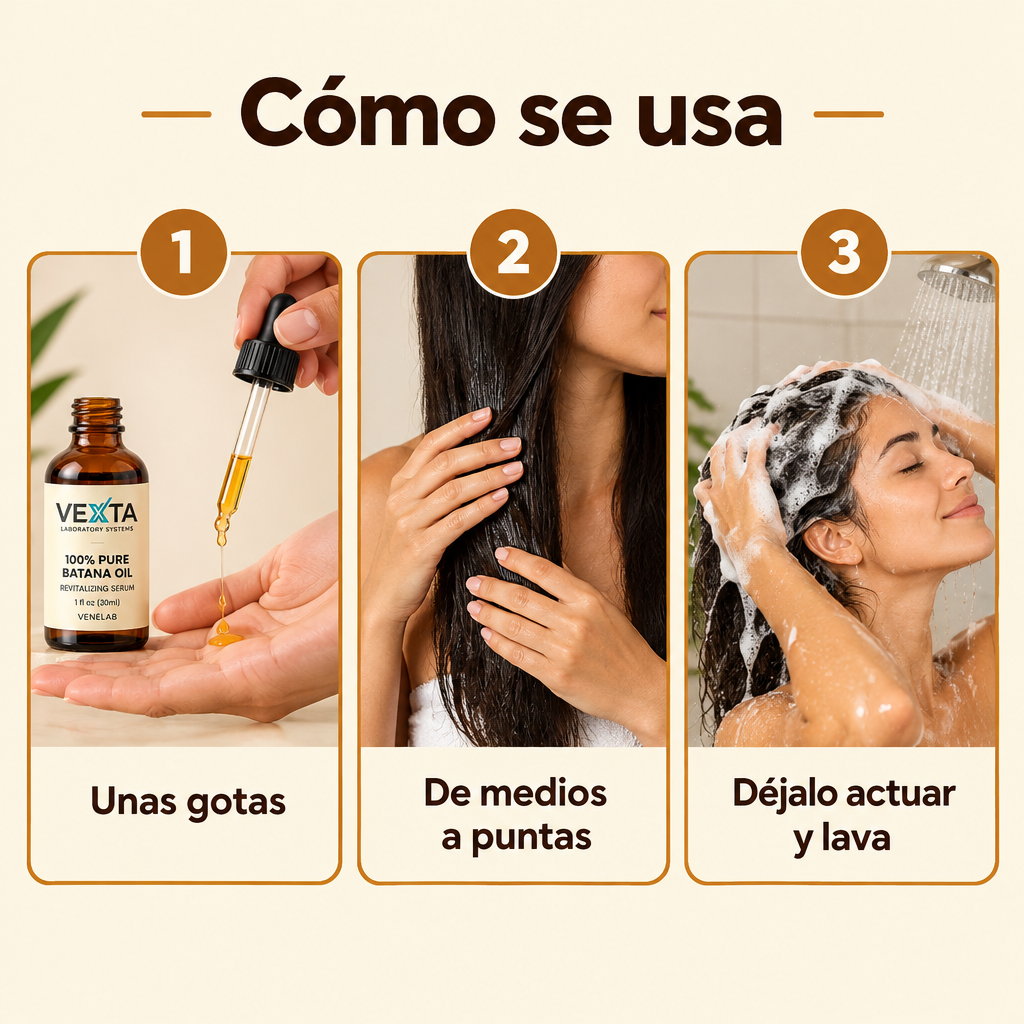Cómo se usa el aceite de batana