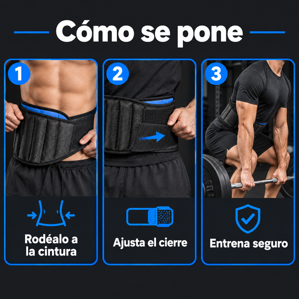 Cómo se pone el cinturón