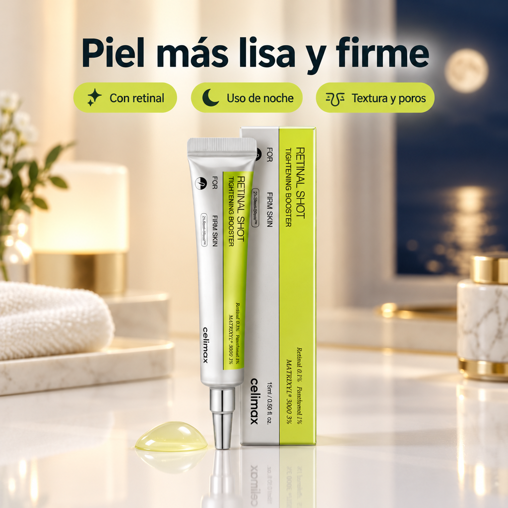 Sérum facial de retinal reafirmante