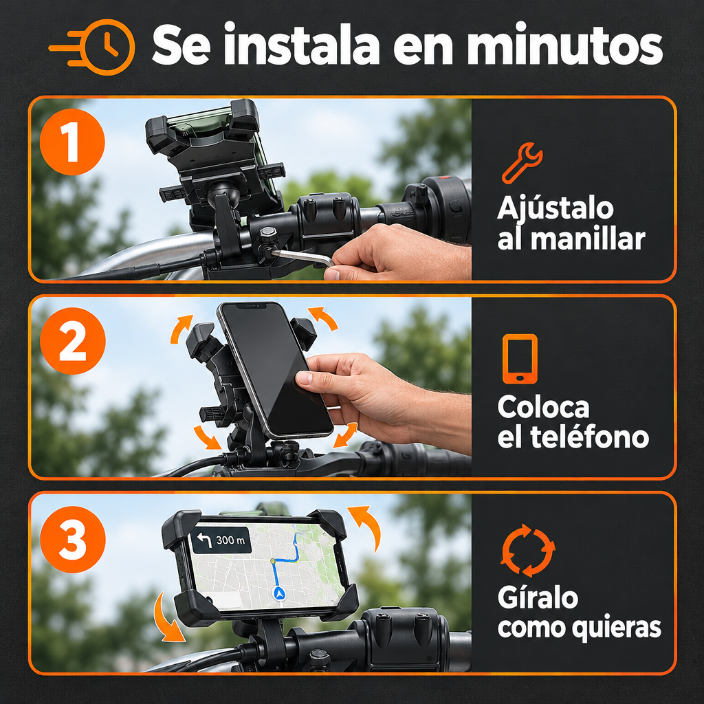 Cómo se instala el soporte