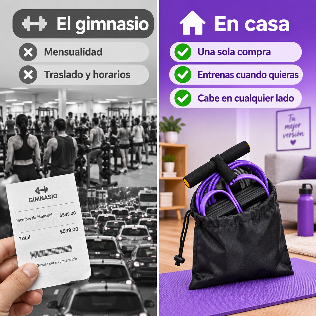 Gimnasio vs entrenar en casa