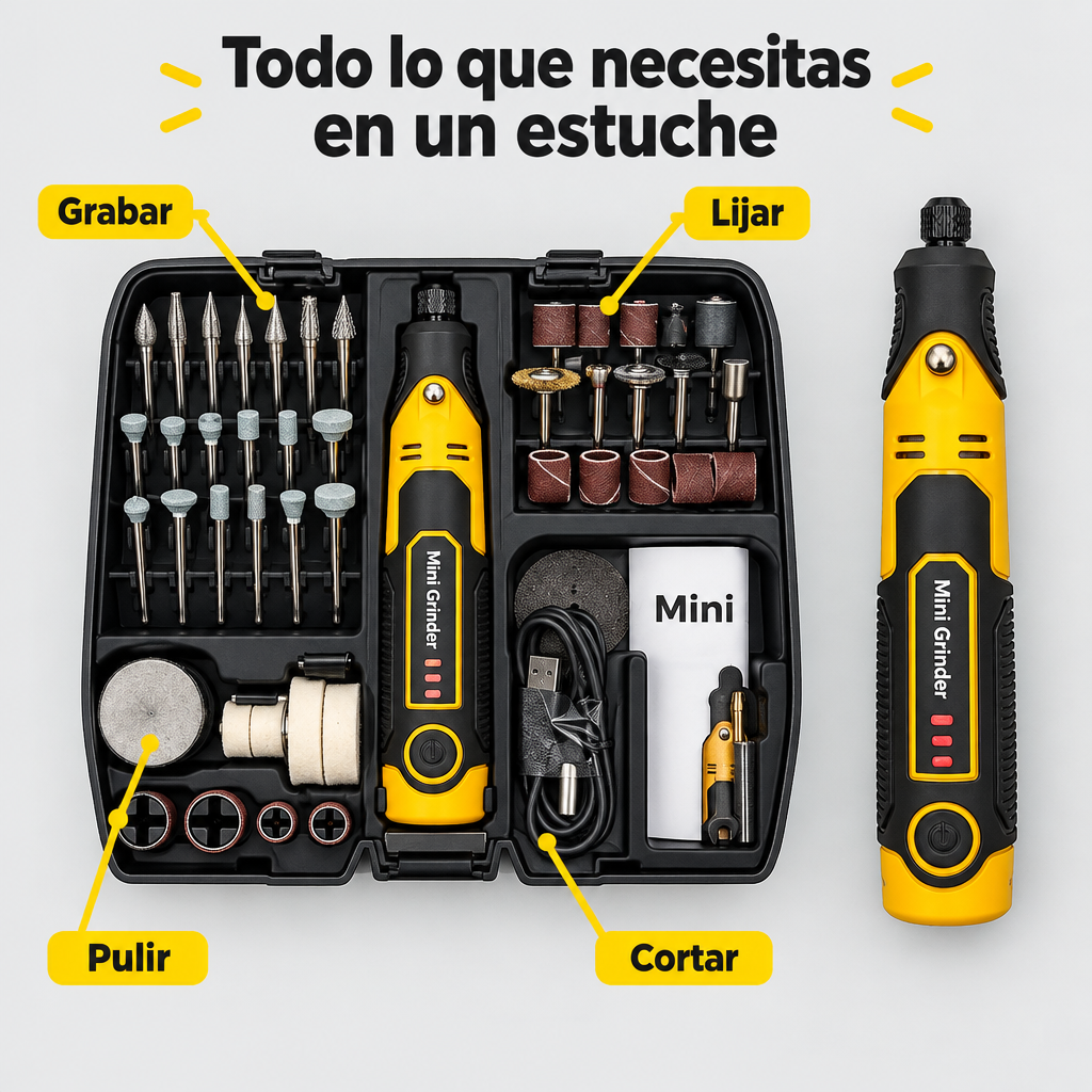 Estuche con accesorios
