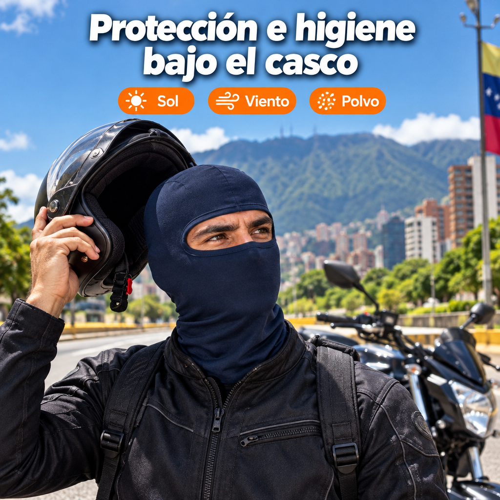 Pasamontañas balaclava para moto