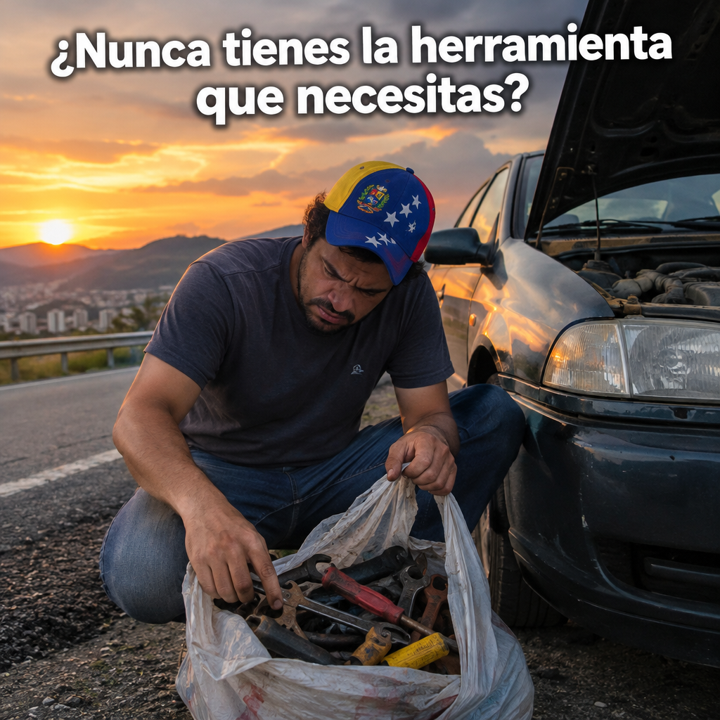 Nunca tienes la herramienta que necesitas