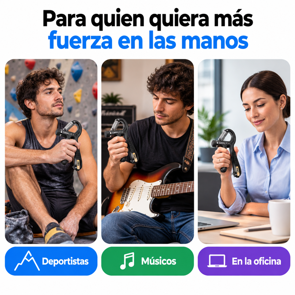 Para deportistas, músicos y en la oficina