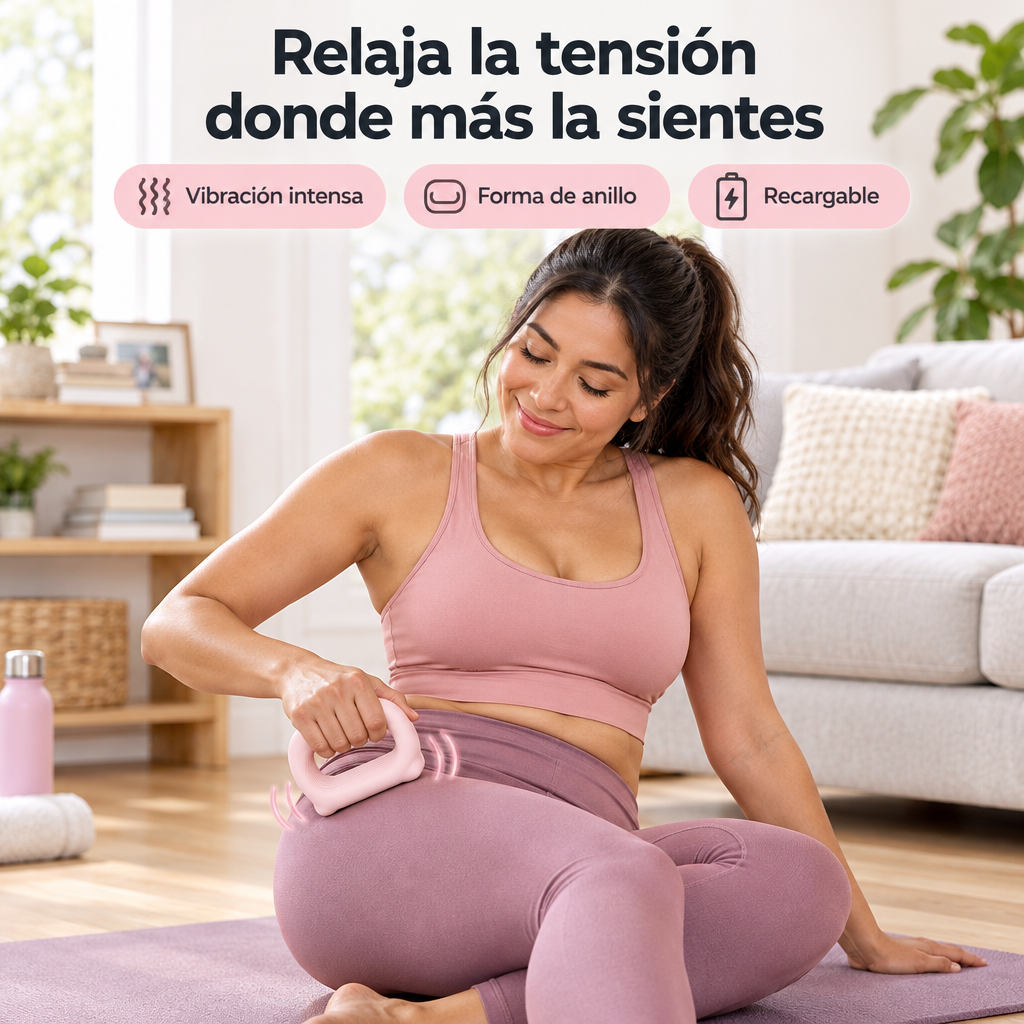 Masajeador de anillo con vibración