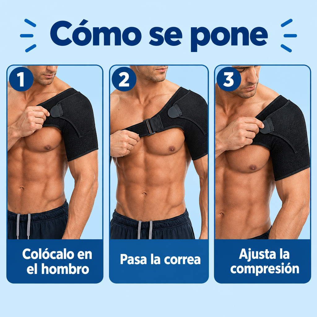 Cómo se pone el soporte de hombro