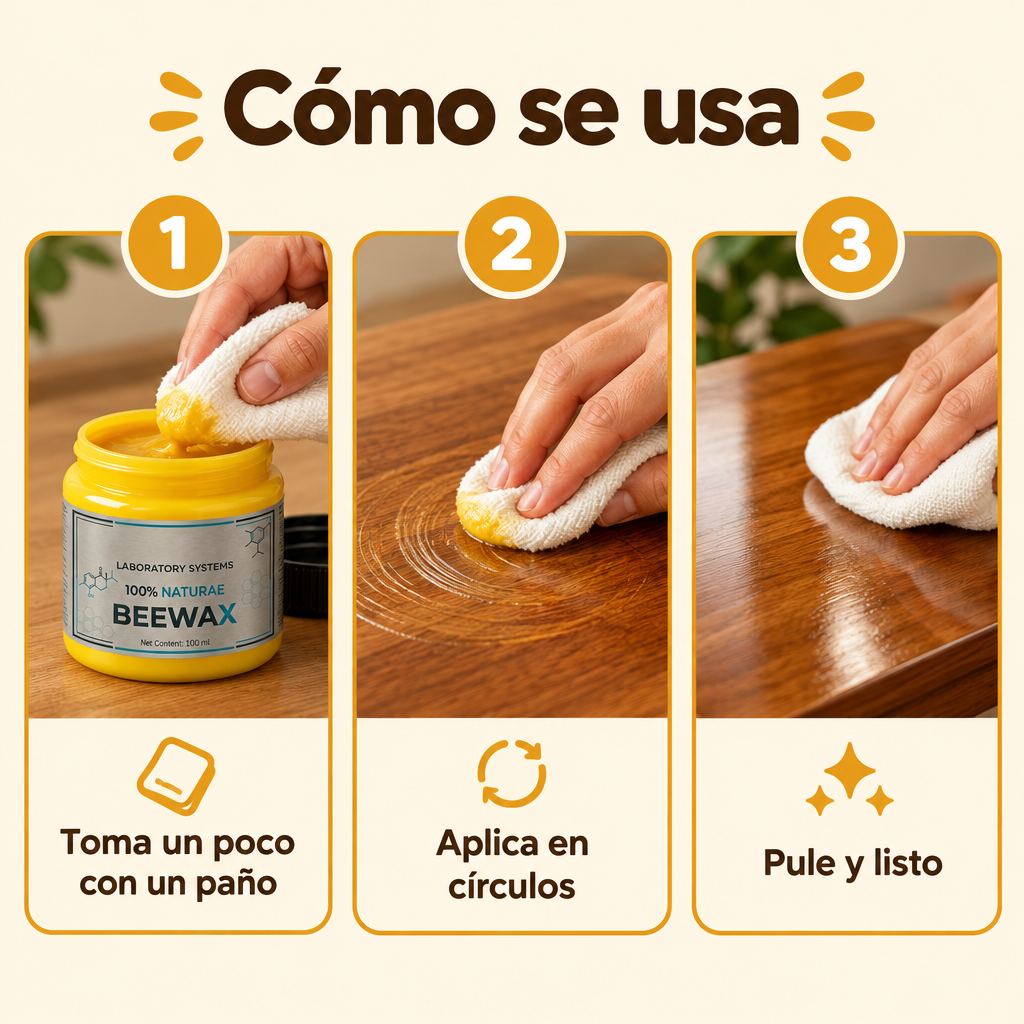 Cómo se usa la cera de abeja