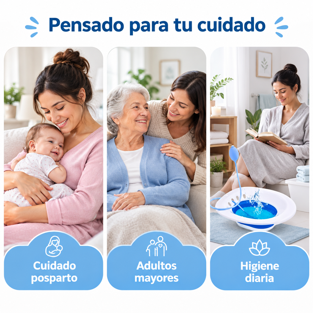 Posparto, adultos mayores e higiene diaria