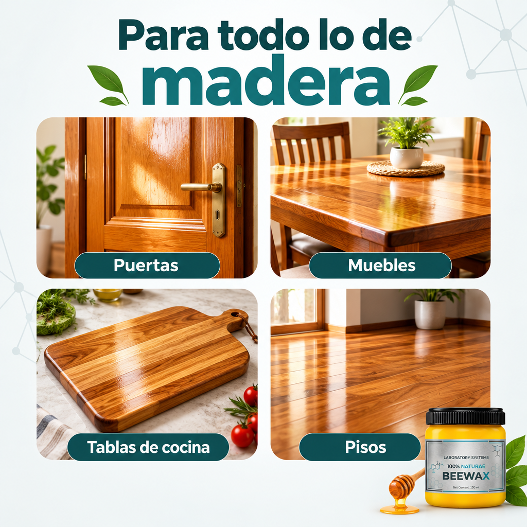 Puertas, muebles, tablas y pisos