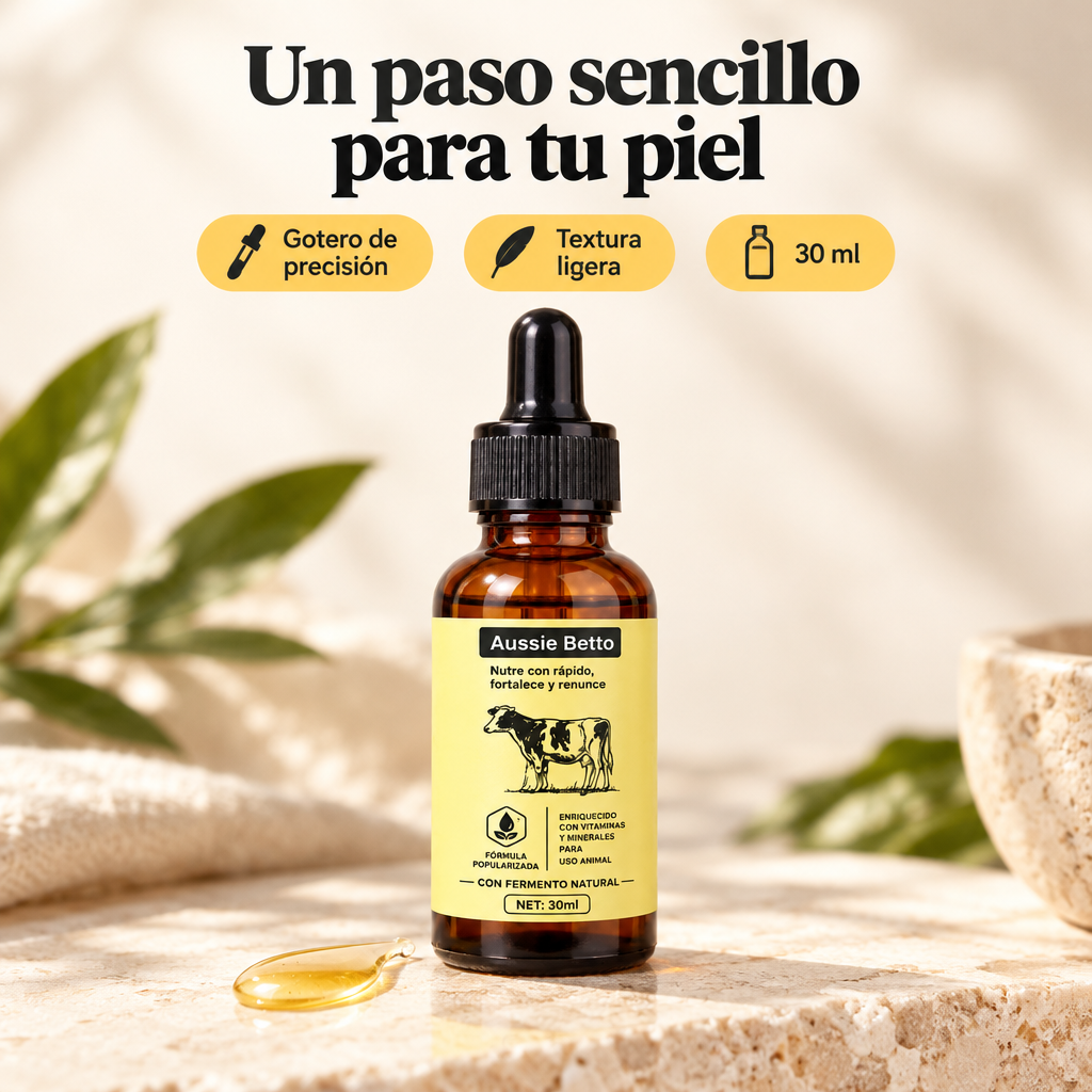 Sérum facial nutritivo con gotero 30 ml
