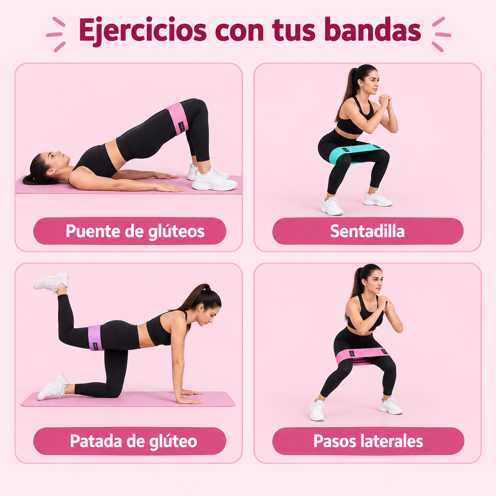 Ejercicios con las bandas