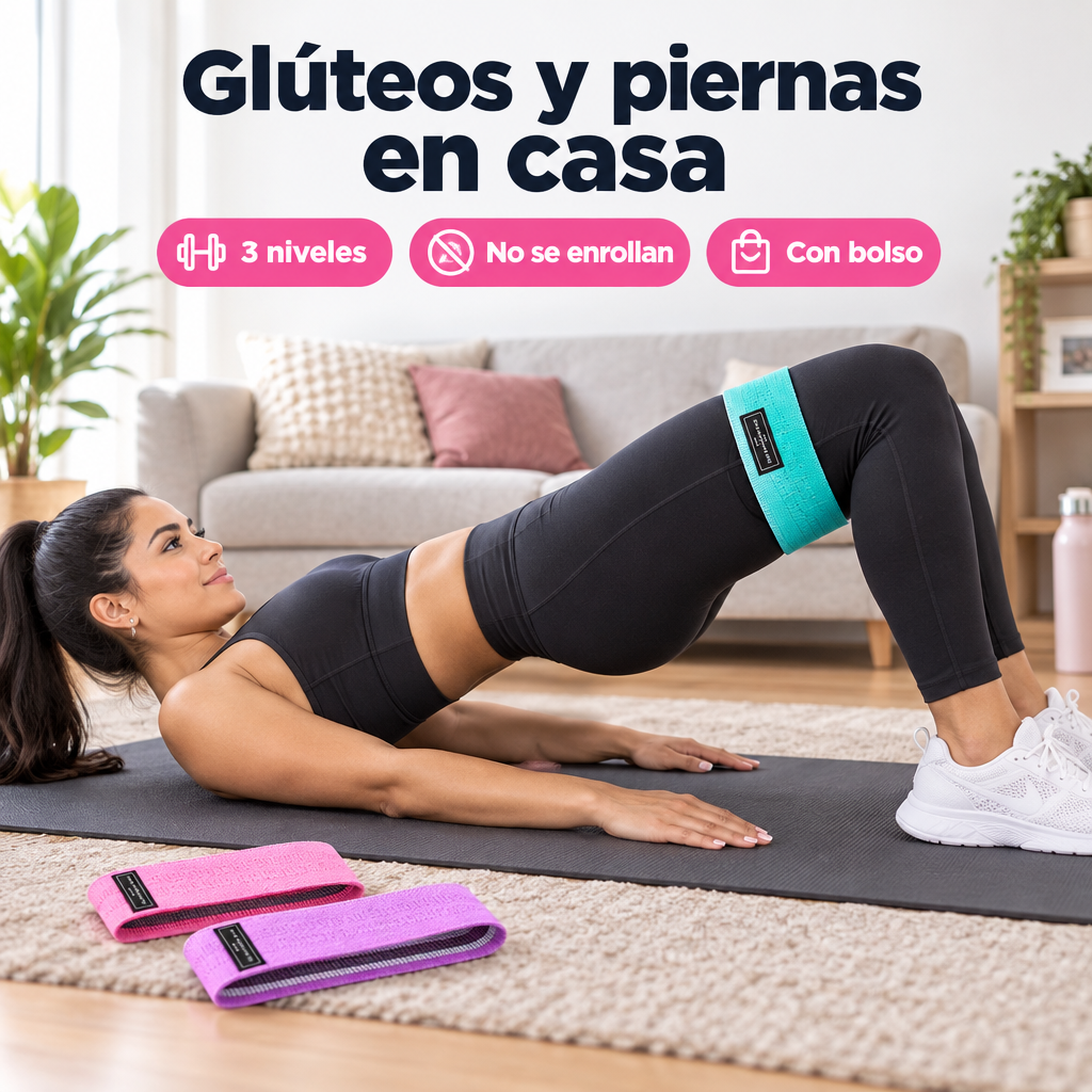Set de 3 bandas elásticas de tela
