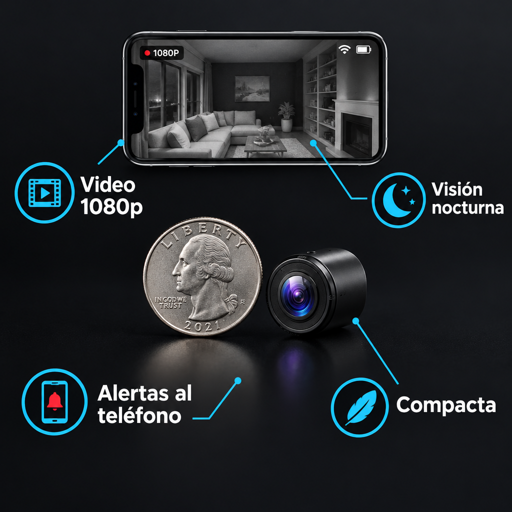 Video 1080p y visión nocturna