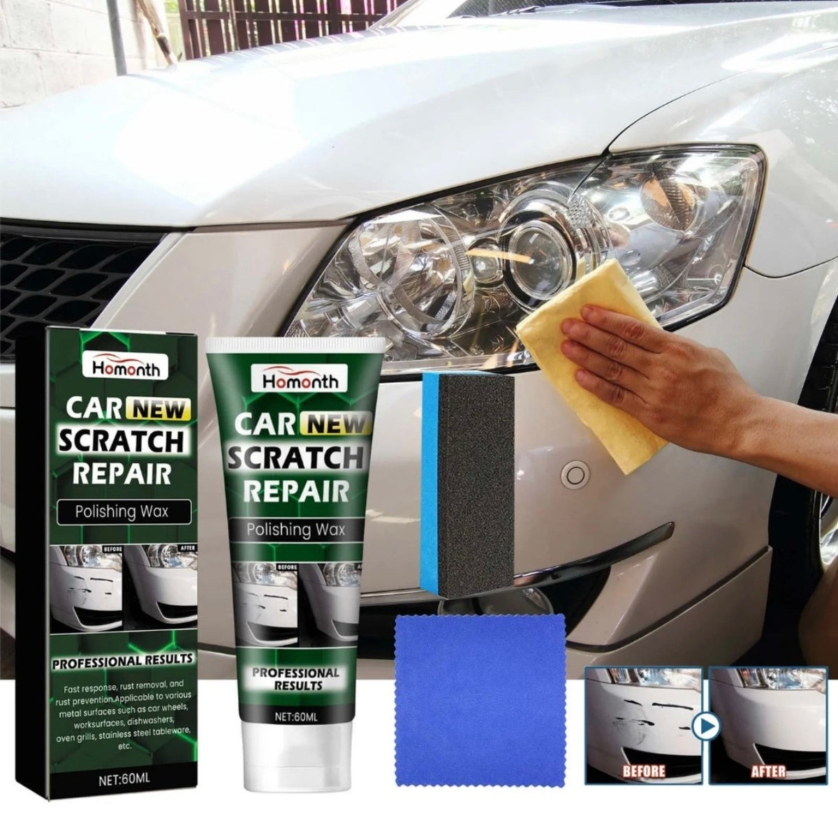 Pasta Pulidora Quitarrayones para Carro 100 g